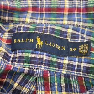 Ralph Lauren Multicolor Plaid Button-Down Shirt